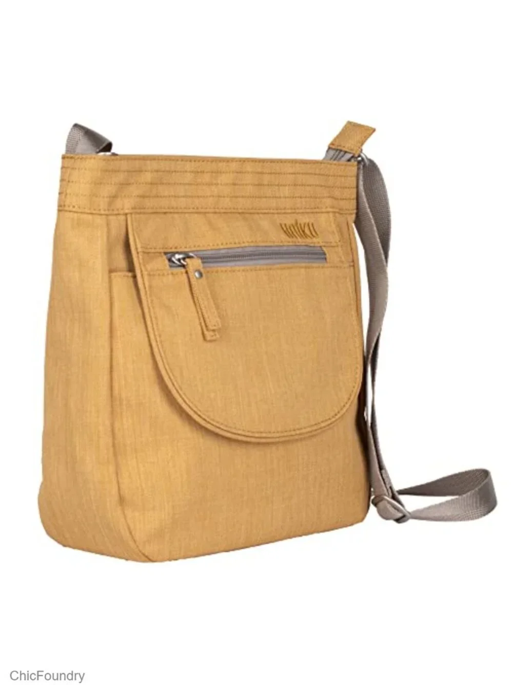 Eco-Friendly RFID Blocking Travel Crossbody Bag with Multiple Pockets
